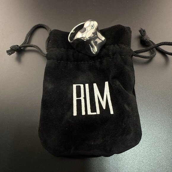 RLM Ring Robert Lee Morris Tablet Rectangle Modernist Bronze Bold QVC size 10 - Picture 13 of 14